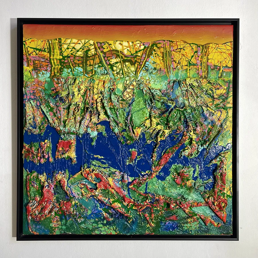 Зображення ""Jordan"" від Taras Opalinski, розмір: 70x70, матеріали: Original author’s technique on canvas, медіум: Живопис, ціна: $700